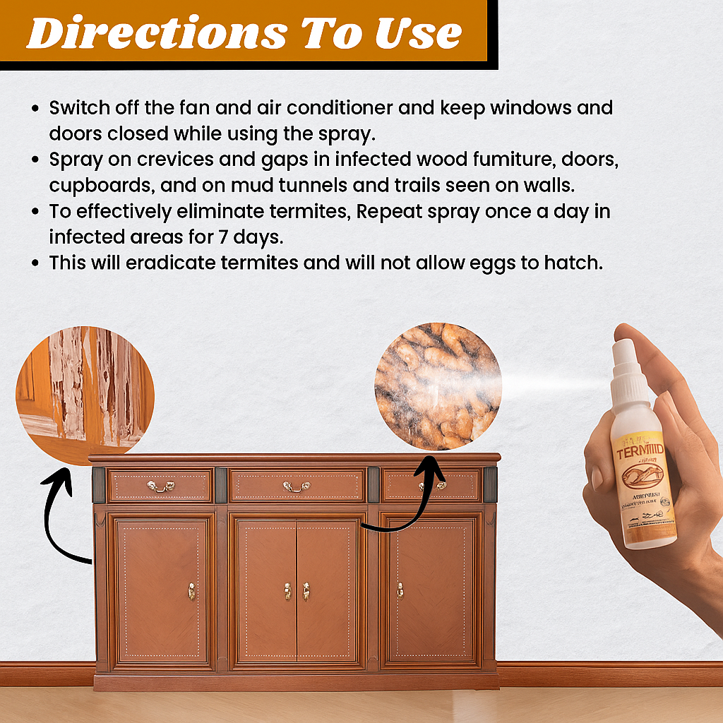 Termite Killer Spray – Buy 1 Get 2 FREE Today