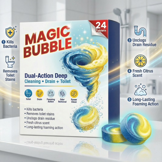 Magic Bubble Deep Clean Tablets | Buy 1 Get 1 Free | 24pc