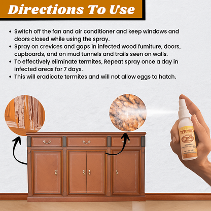 Termite Killer Spray  – Buy 1 Get 2 FREE Today