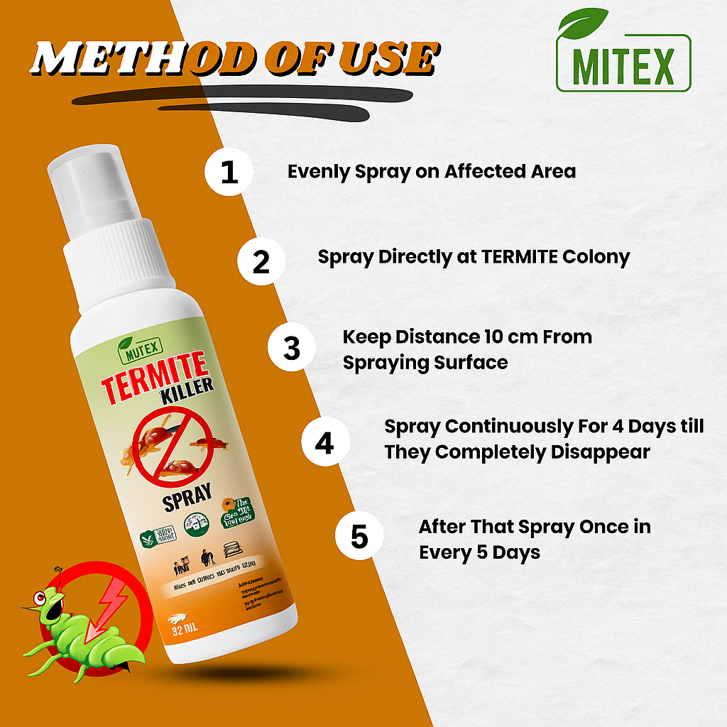 Termite Killer Spray  – Buy 1 Get 2 FREE Today