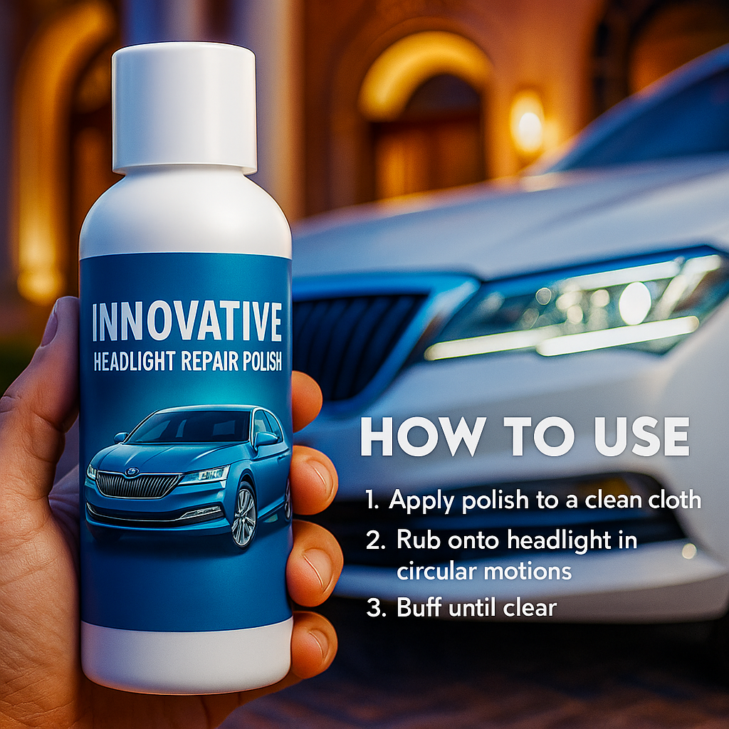 Premium Car Headlight Scratch Remover— Buy 1 Get 1 Free